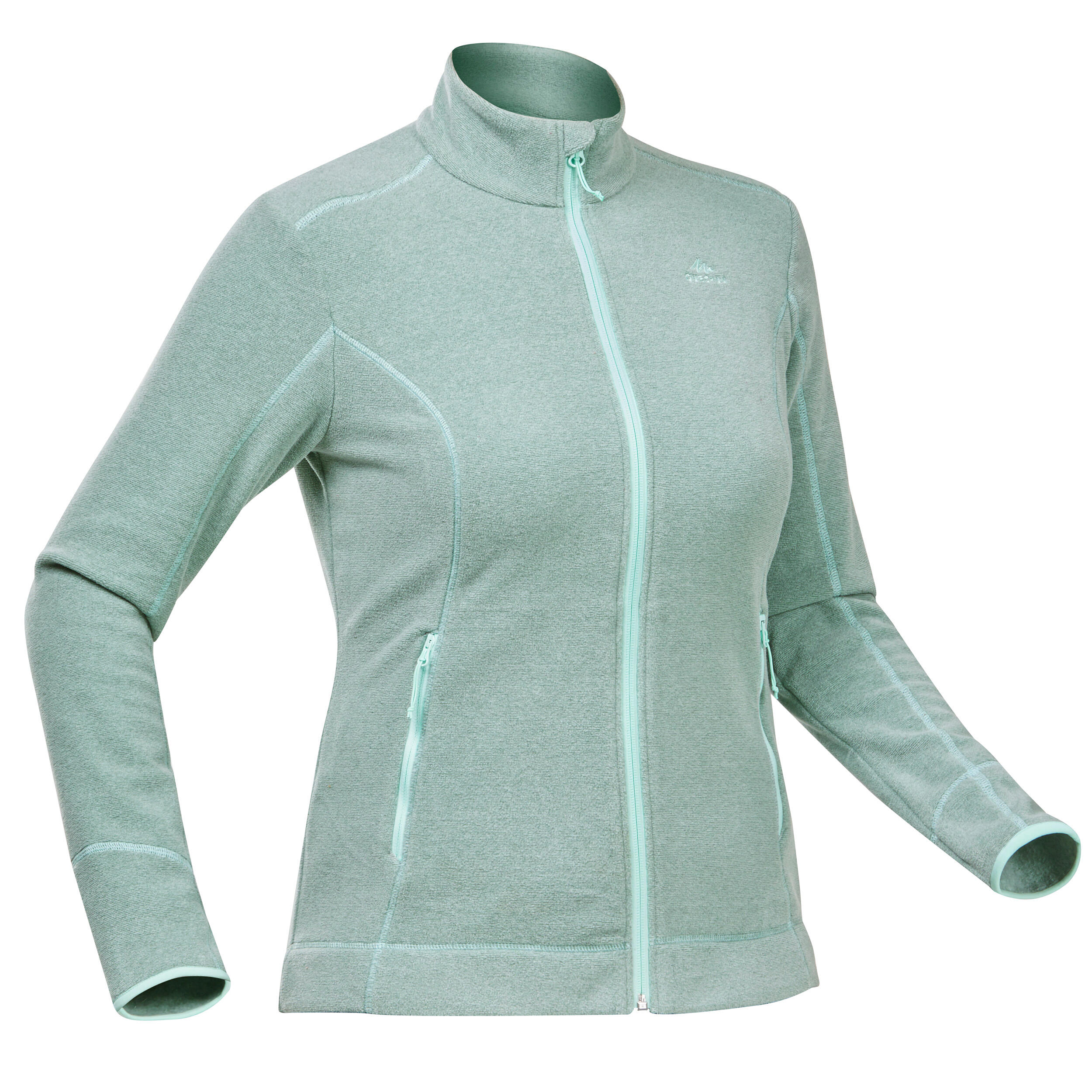 Chaqueta Polar de Mujer Montaña y Senderismo Quechua MH120 Cremallera  QUECHUA | Decathlon