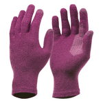 Sous-gants sans couture de trekking montagne  - MT500 bordeaux - adulte