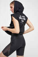Boxing Hooded Tank Top - Black