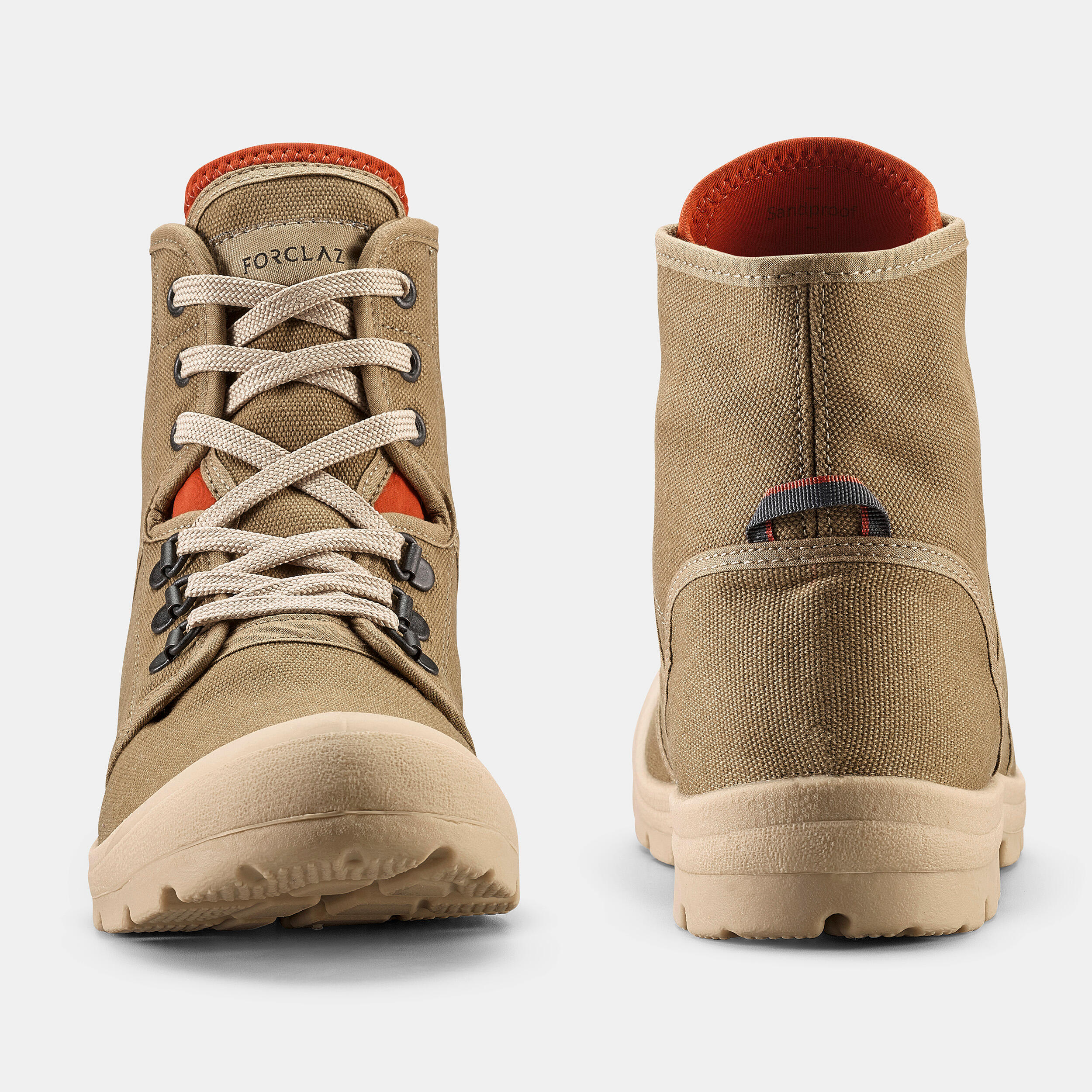 Botas de Trekking en el Desierto, Forclaz, Desert 500, Unisex, Café -  Decathlon