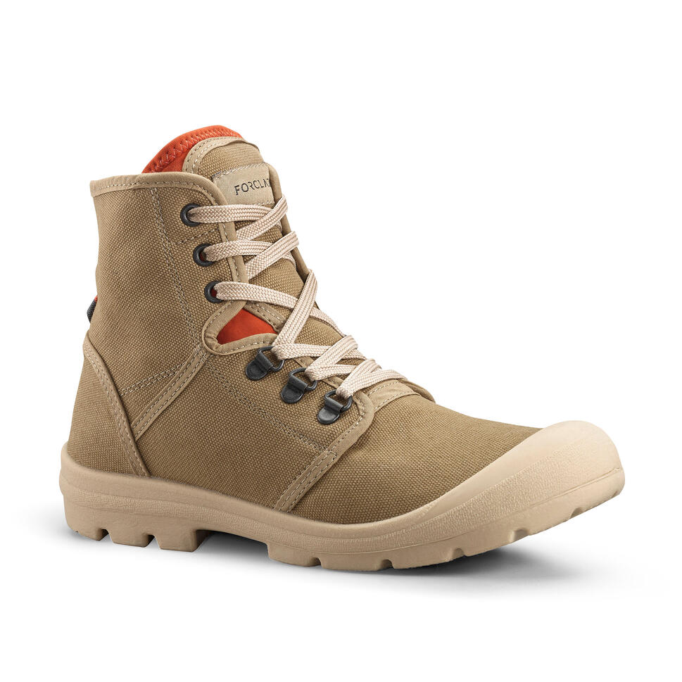 Chaussures antisable de Trekking désert DESERT 500 marron unisexe FORCLAZ Decathlon