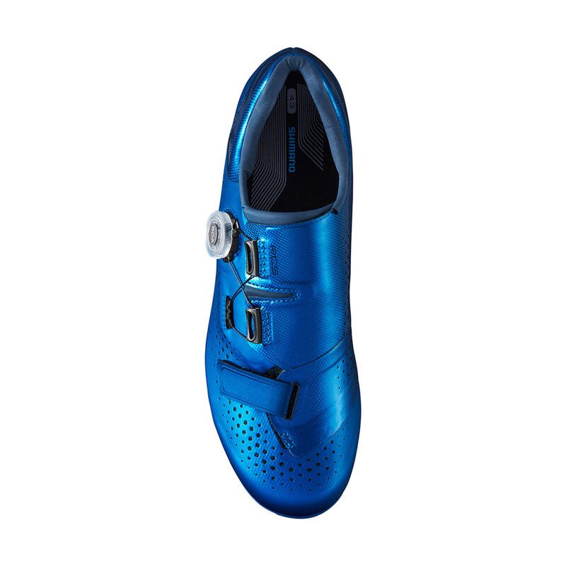 Fietsschoenen voor racefiets RC500 blauw