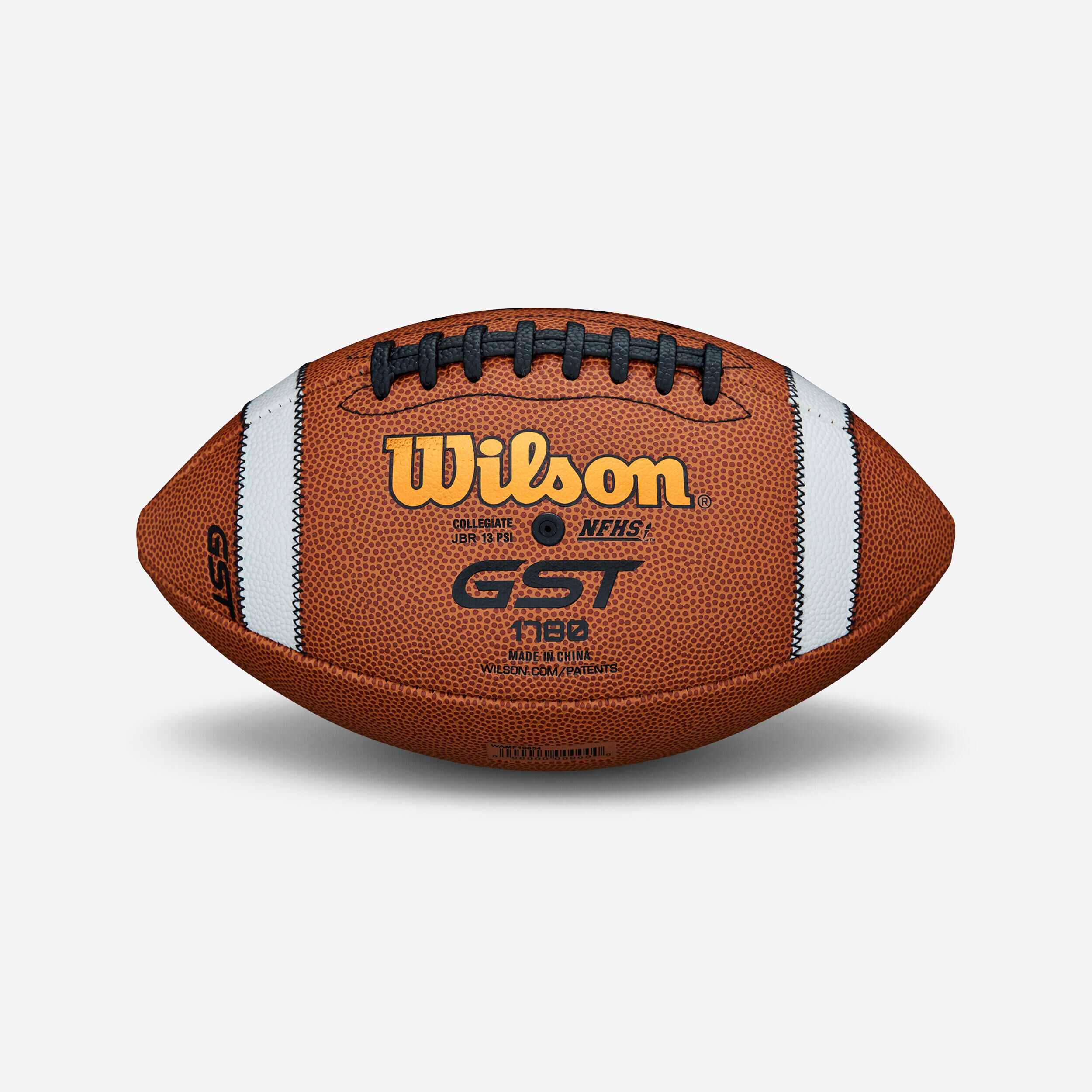 WILSON Adult American Football GST Composite Official - Brown