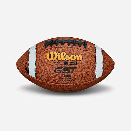 
      Pieaugušo oficiālā amerikāņu futbola bumba "GST Composite", brūna
  
