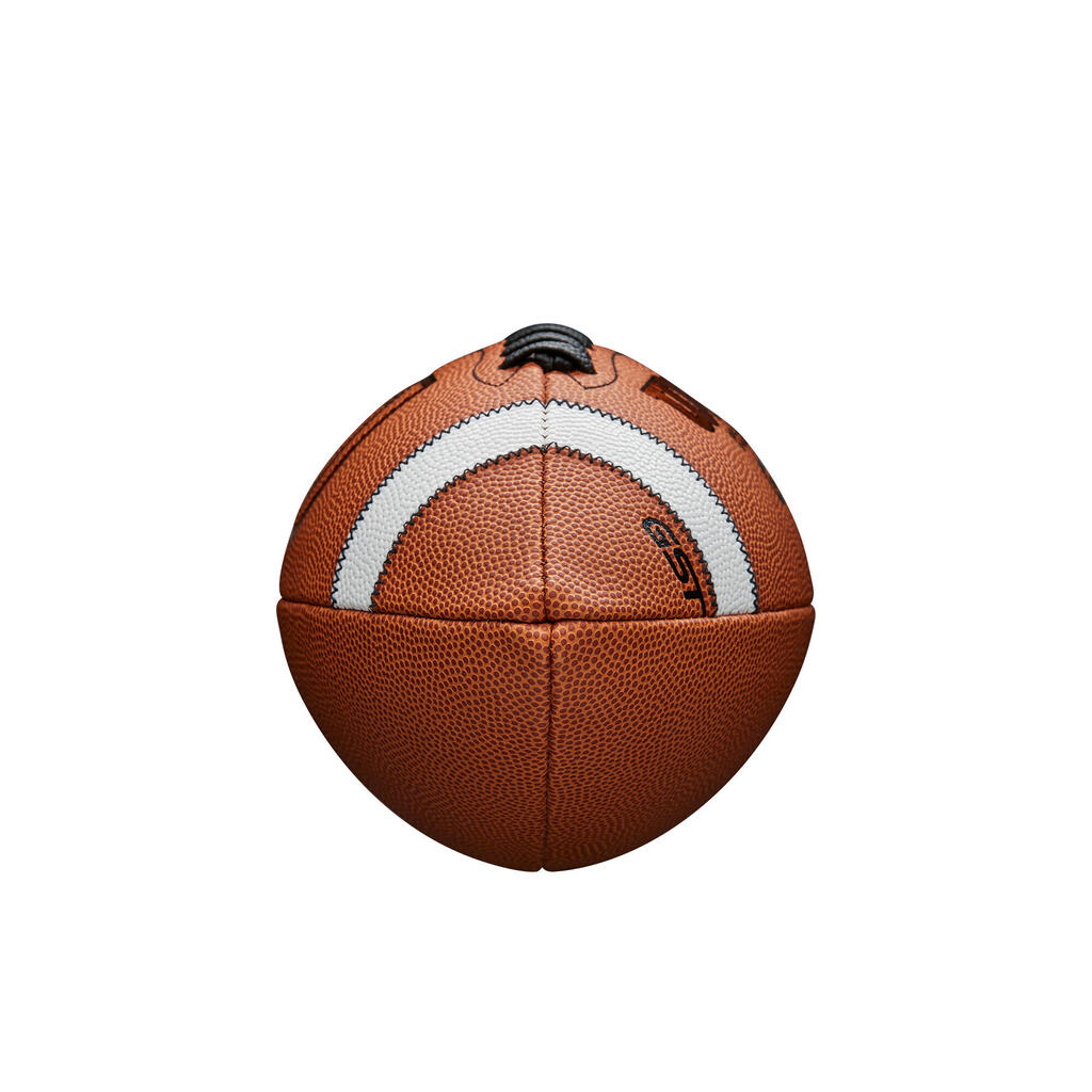 Suaugusiųjų amerikietiškojo futbolo kamuolys „GST Composite“,oficialaus dydžio 