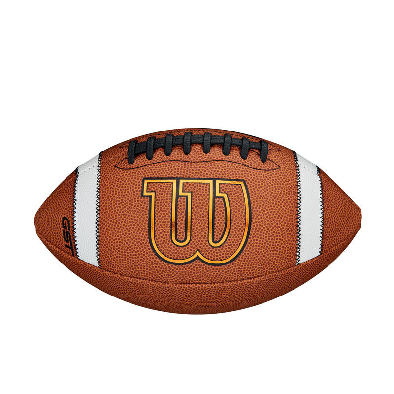 Ballon de football américain Adulte - GST COMPOSITE OFFICIAL marron