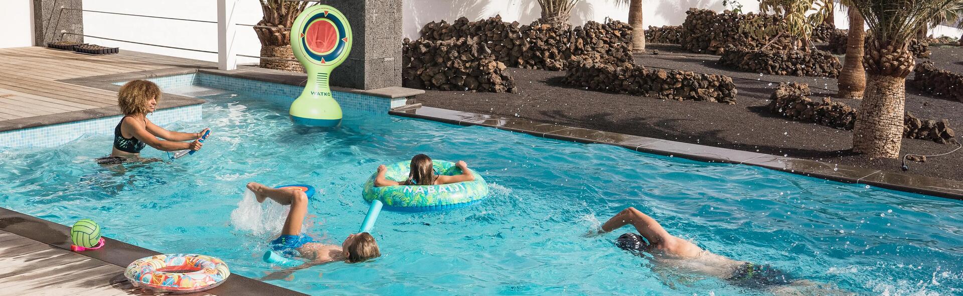 Usar a piscina para o desporto