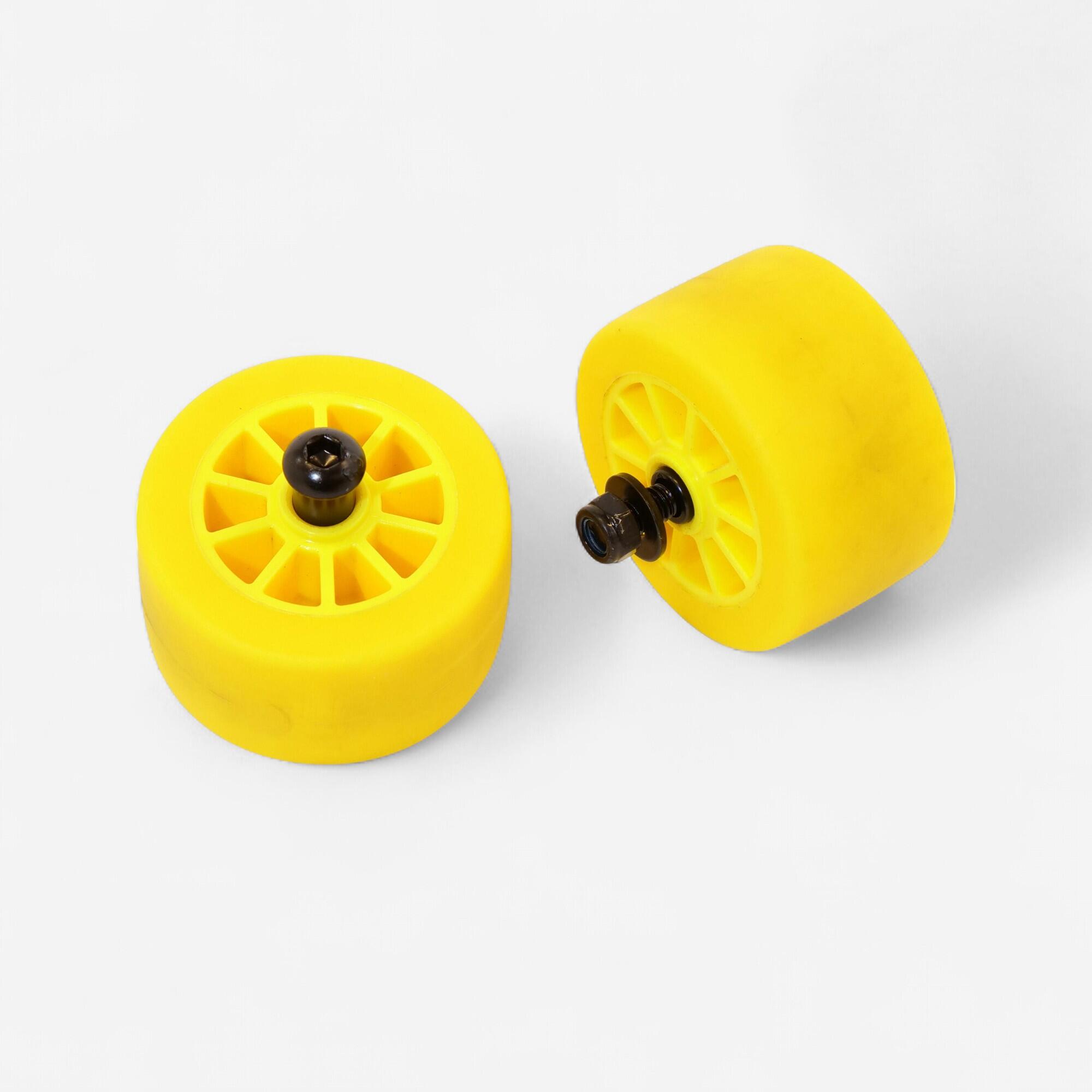 DOMYOS Transportwieltjes 2 stuks