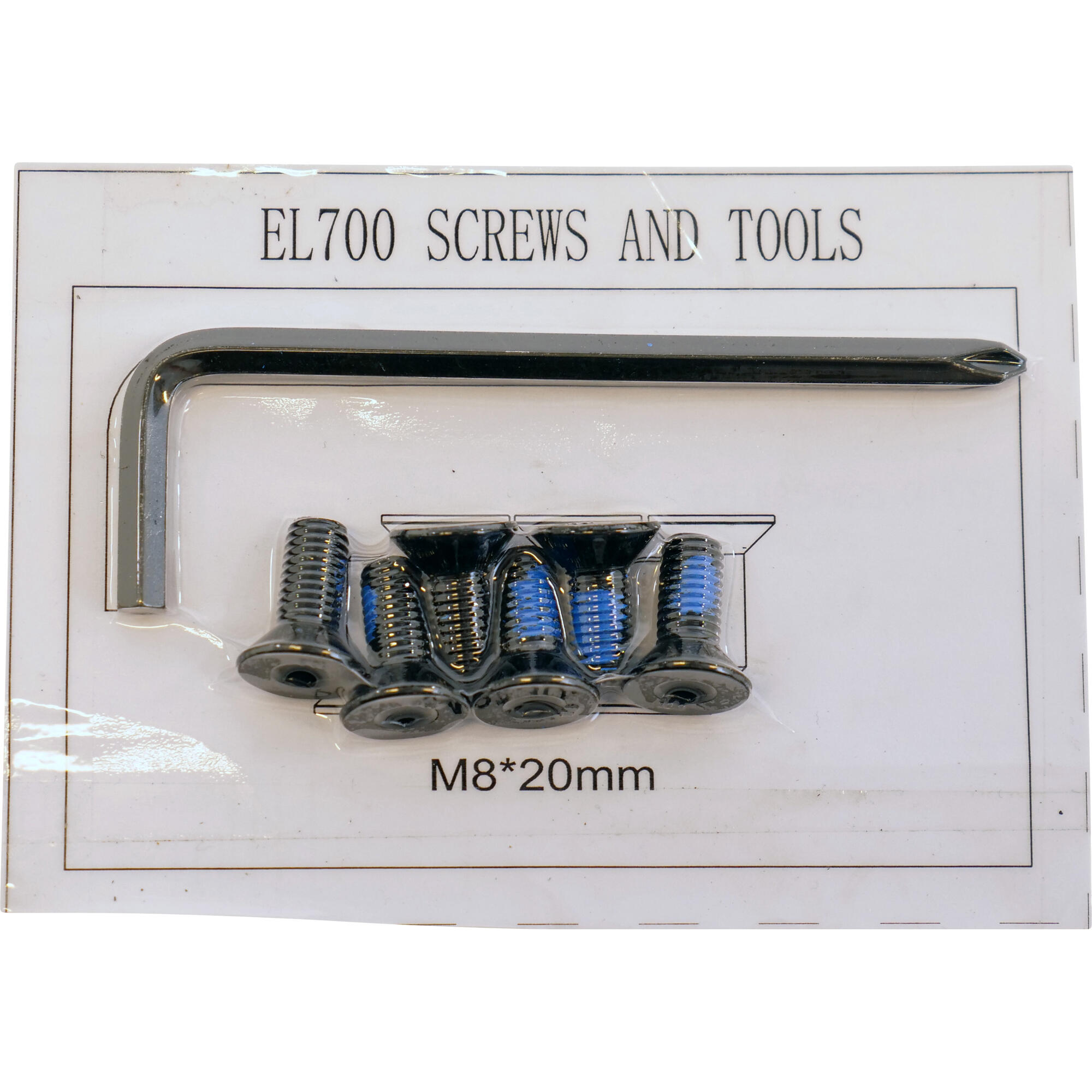 Domyos EL700 Schrauben-Set | 03608418926607 Domyos EL700 Schrauben-Set | 03608418926607