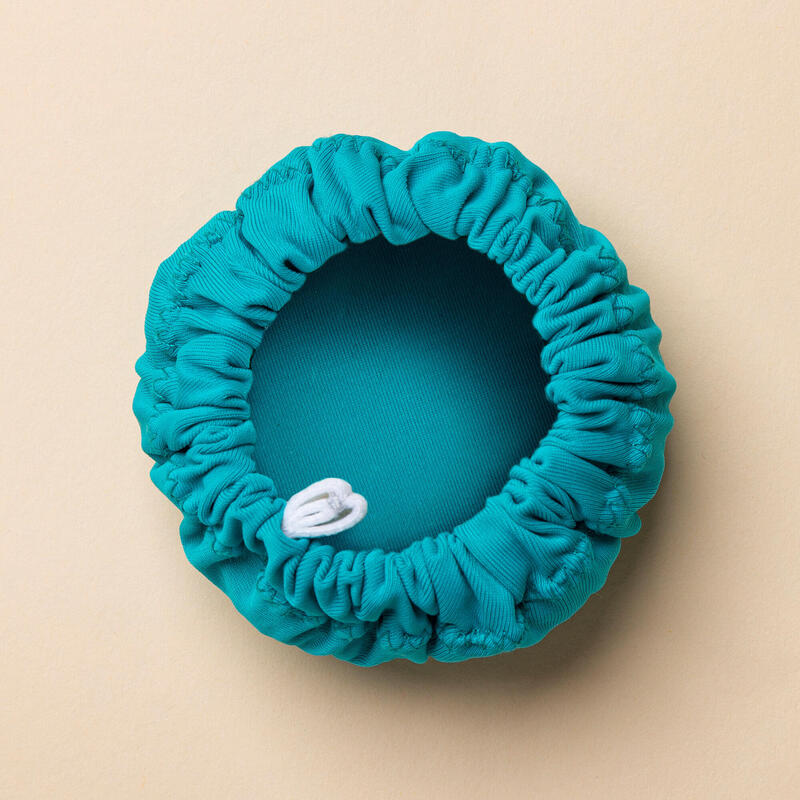 Cache chignon élastique de natation synchronisée artistique - bleu turquoise