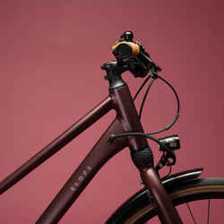 City bike elops 900 Step-through - Burgundy