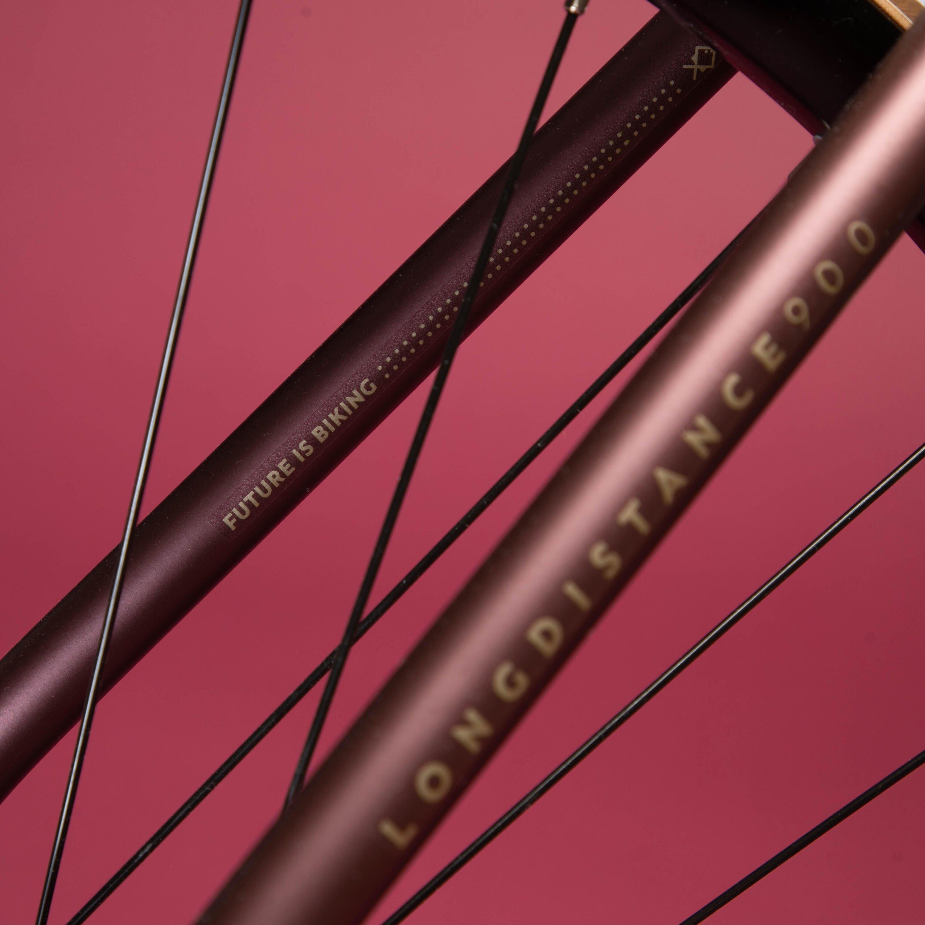 City bike elops 900 Step-through - Burgundy 22/23