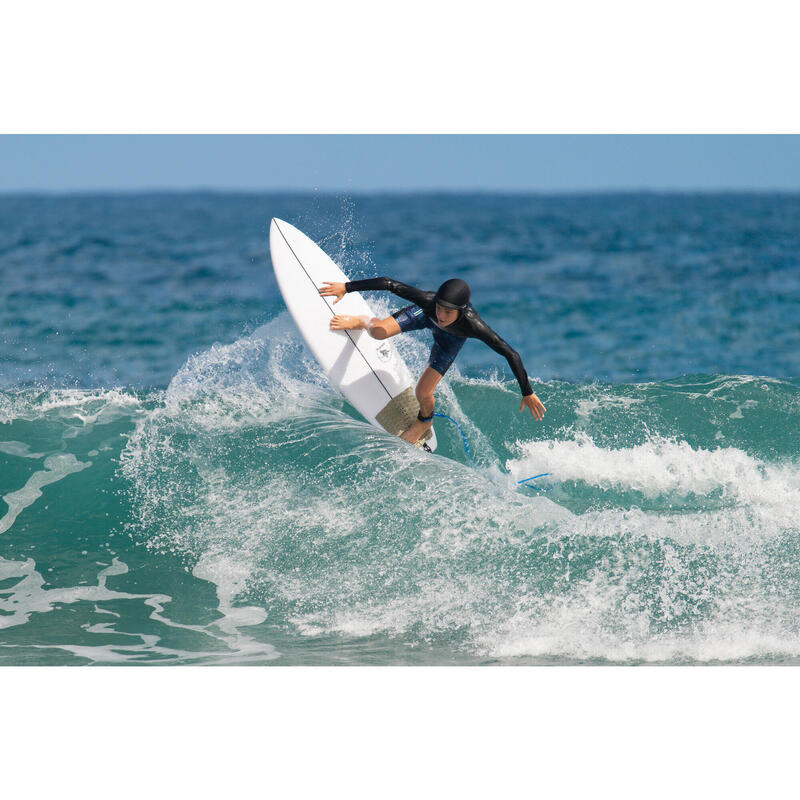 Surf shortboard 900 5'5" 24 l se 3 ploutvičkami FCS2
