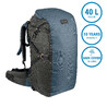 Travel Backpack 40 Liters TRAVEL 100 - Blue