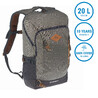 Hiking Bag 20 Litre (with Raincover) NH500 - Khaki Grey