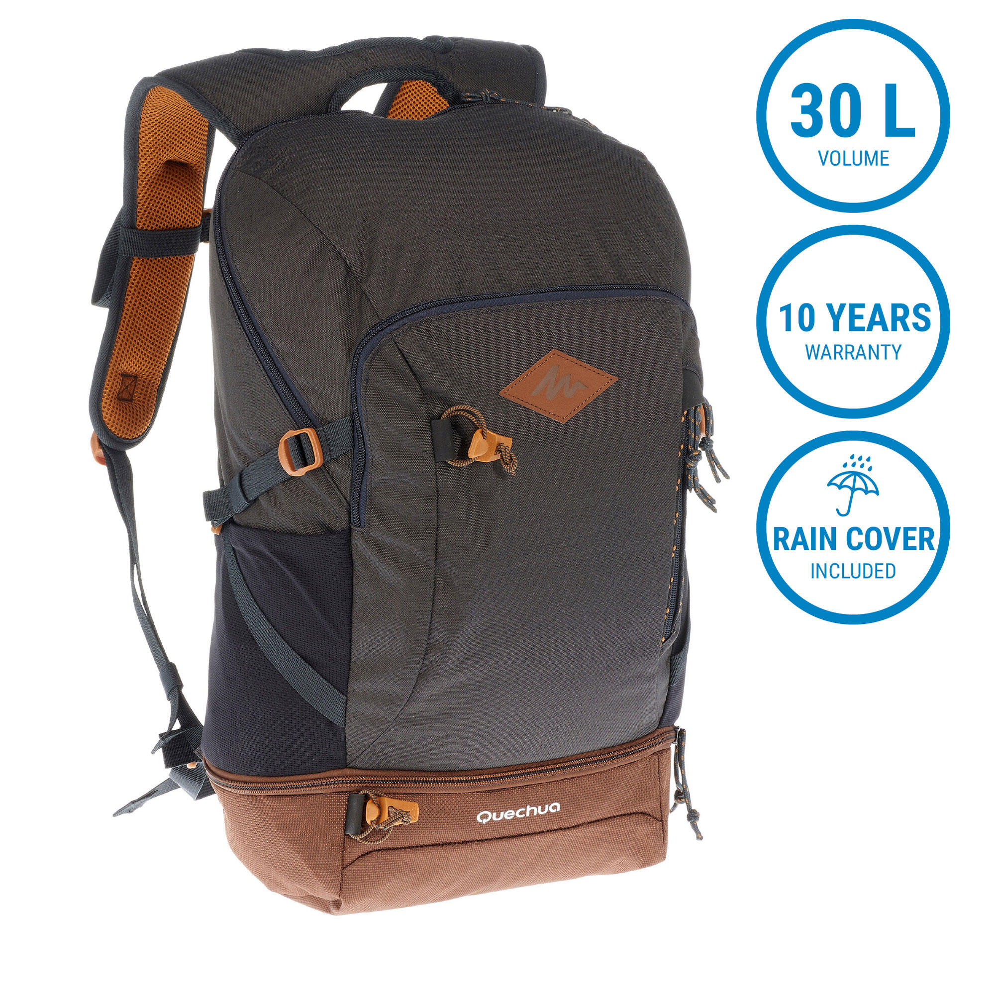 PATHAYAM quechua by decathlon trekking hiking gym school collage 10L  backpack 10 L Backpack green flower - Price in India | Flipkart.com