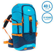 Hiking Backpack 40 Litre MH500 JR - Blue