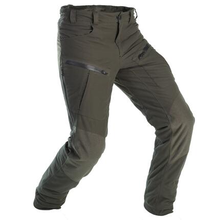 PANTALON CHASSE CHAUD IMPERMEABLE SILENCIEUX VERT 900