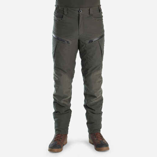 
      HUNTING TROUSERS 900 WARM AND WATERPROOF GREEN
  