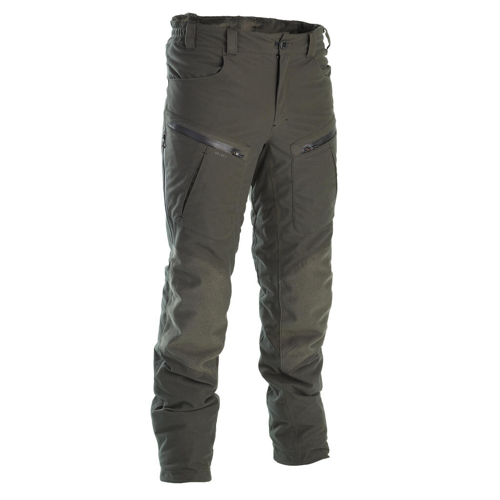 Jagdhose 900 warm wasserdicht leise grün 