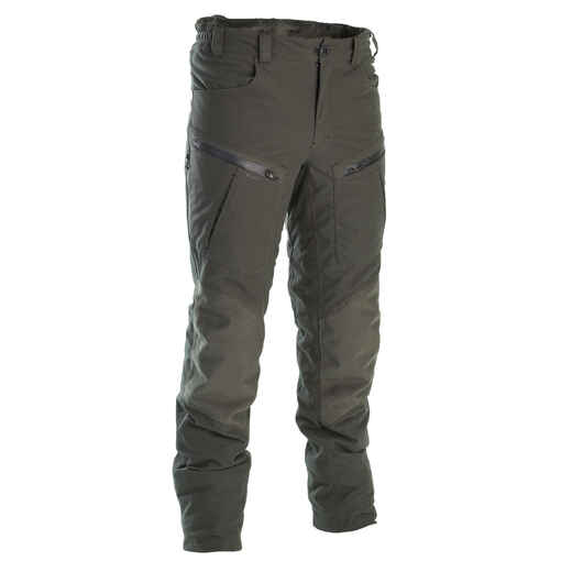 
      HUNTING WARM SILENT WATERPROOF TROUSERS 900 GREEN
  