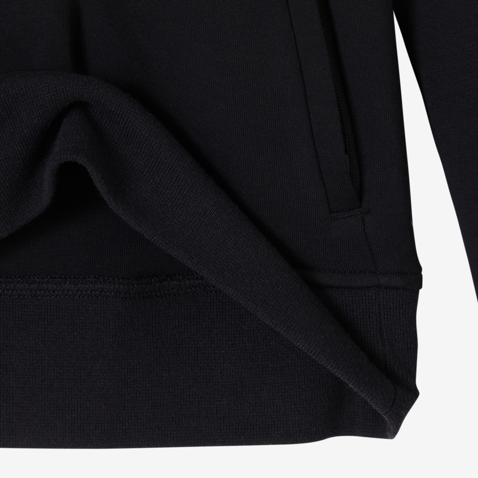 Sudadera con capucha niños algodón transpirable - 500 rosa y negro  6/10