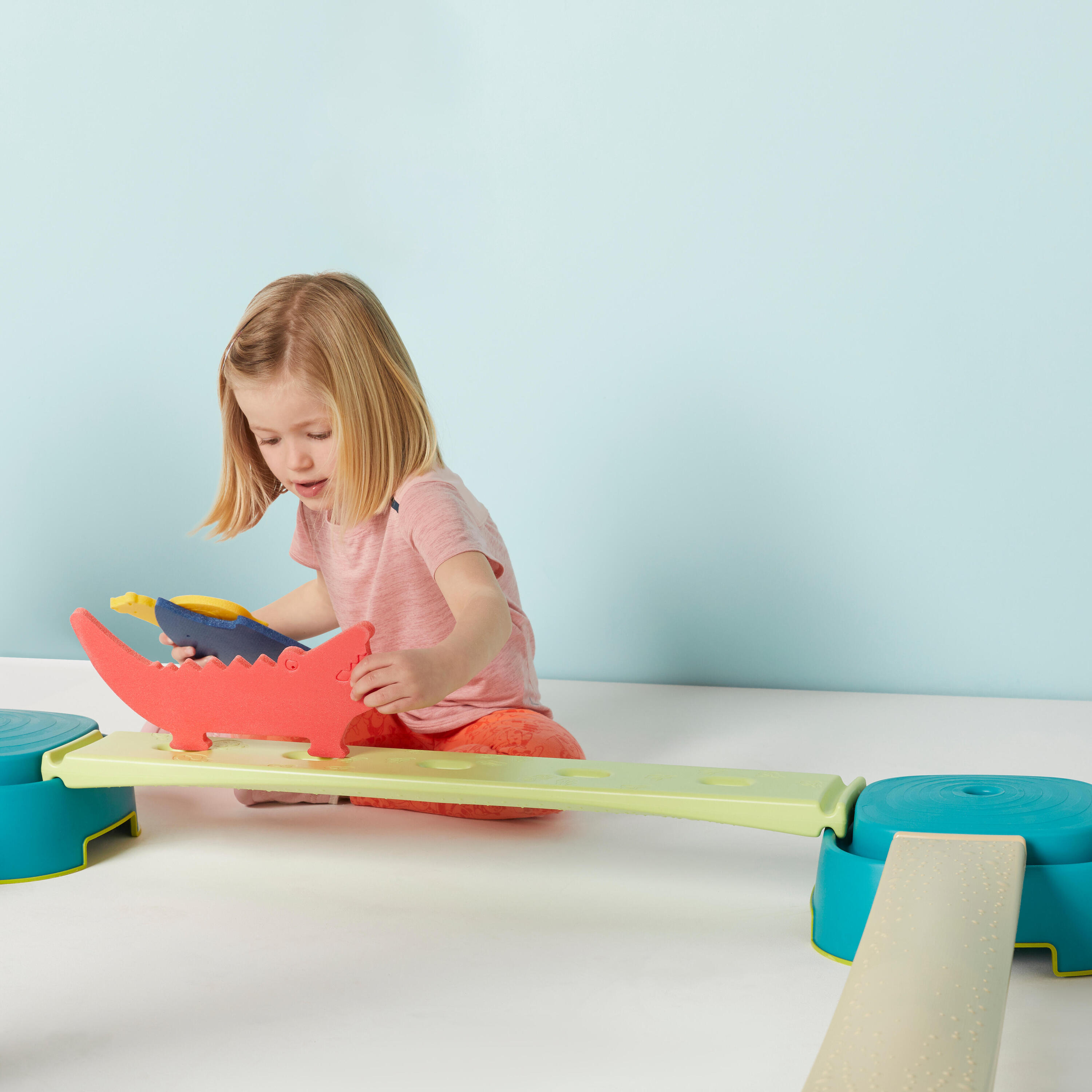 Calçado de Ginástica Conforto "Babylight" Criança 550 Rosa 45/99