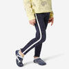 Warme legging voor kinderen 120 blauw met motief