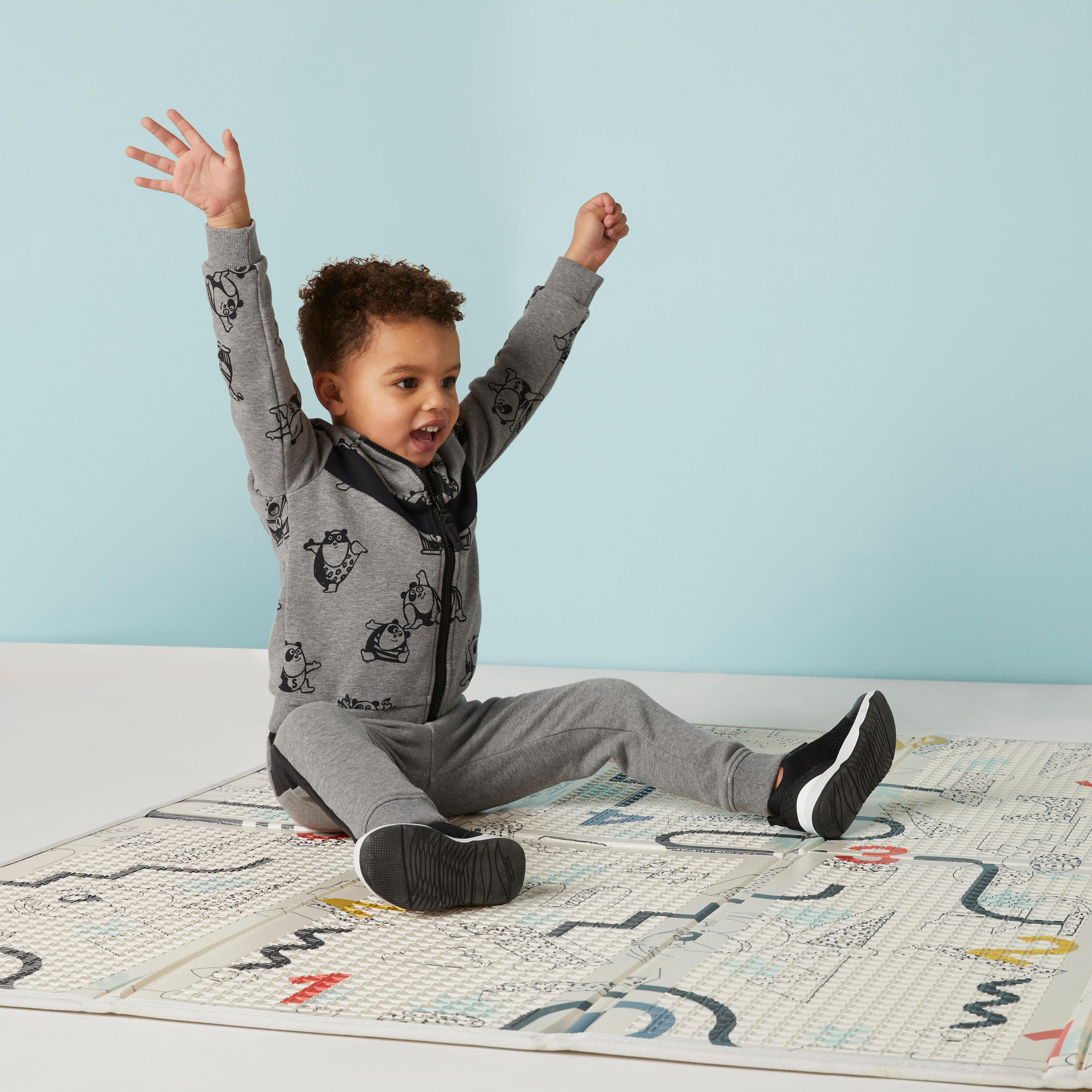 Esterilla reversible y plegable gimnasia infantil 5/12