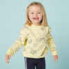 Sweatshirt Decat'oons Babyturnen gelb mit Print