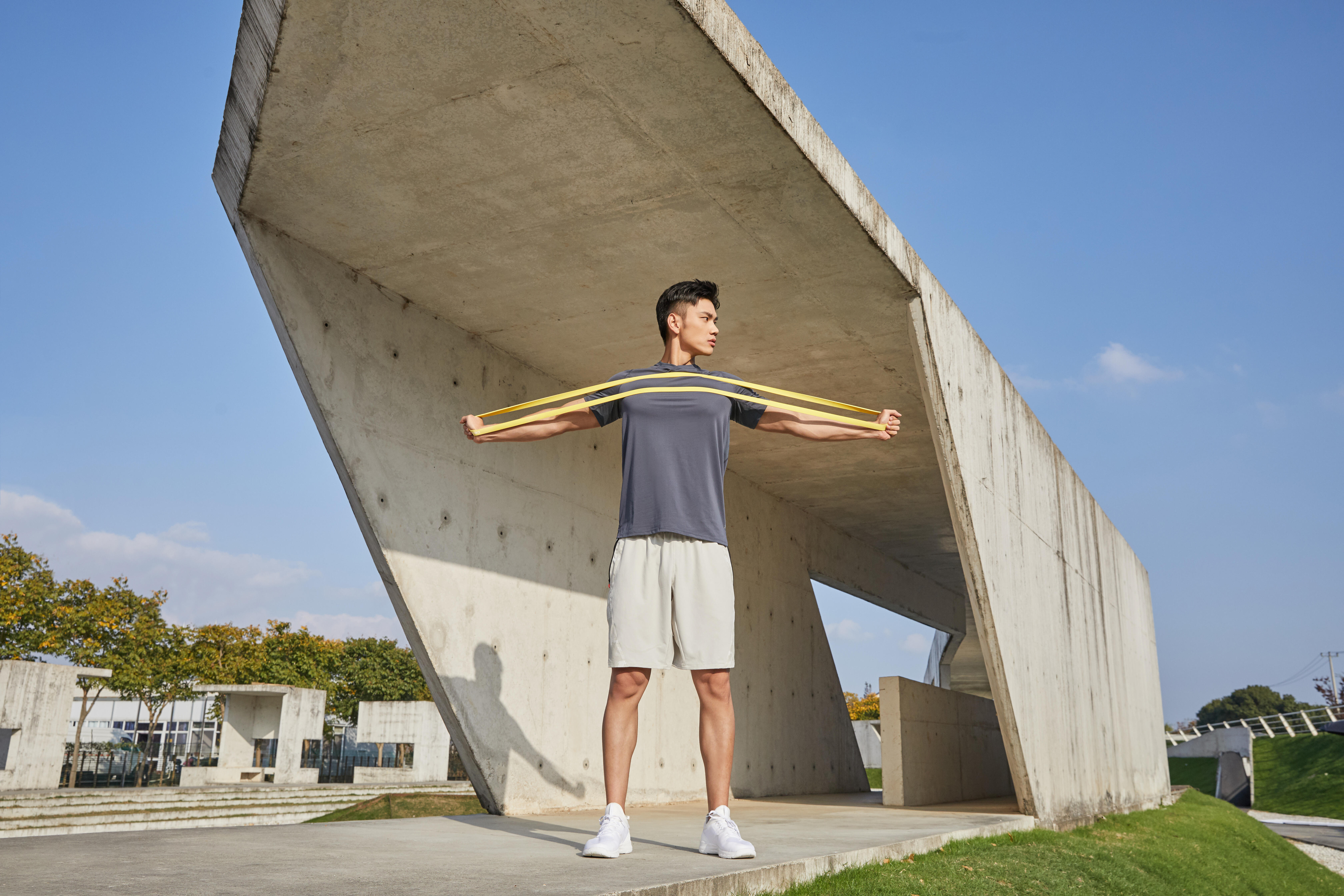 Weight Training Resistance Band 25 kg - Yellow - CORENGTH