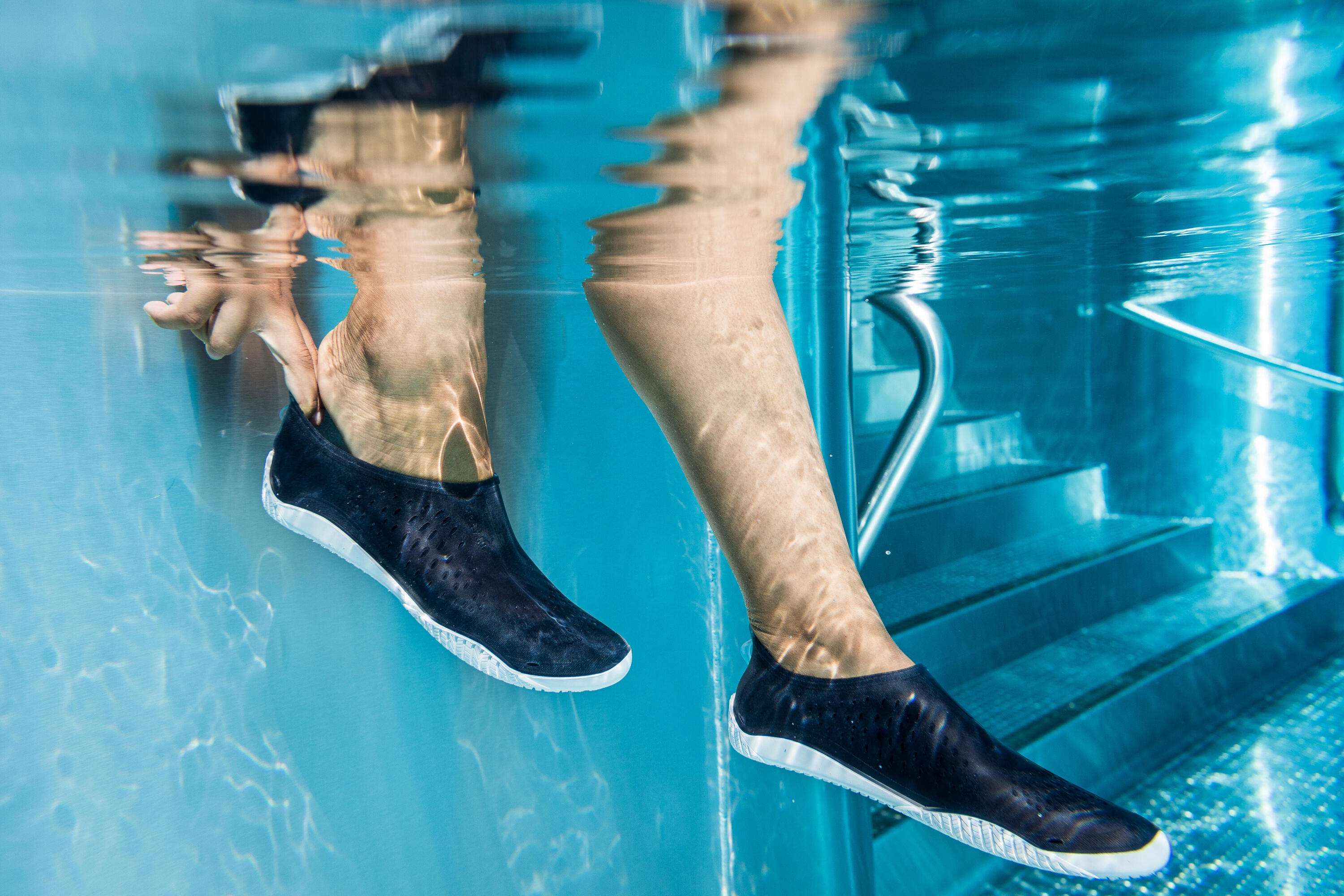 Calçado Aquático Aquabike/Hidroginástica Fitshoe Preto 19/19