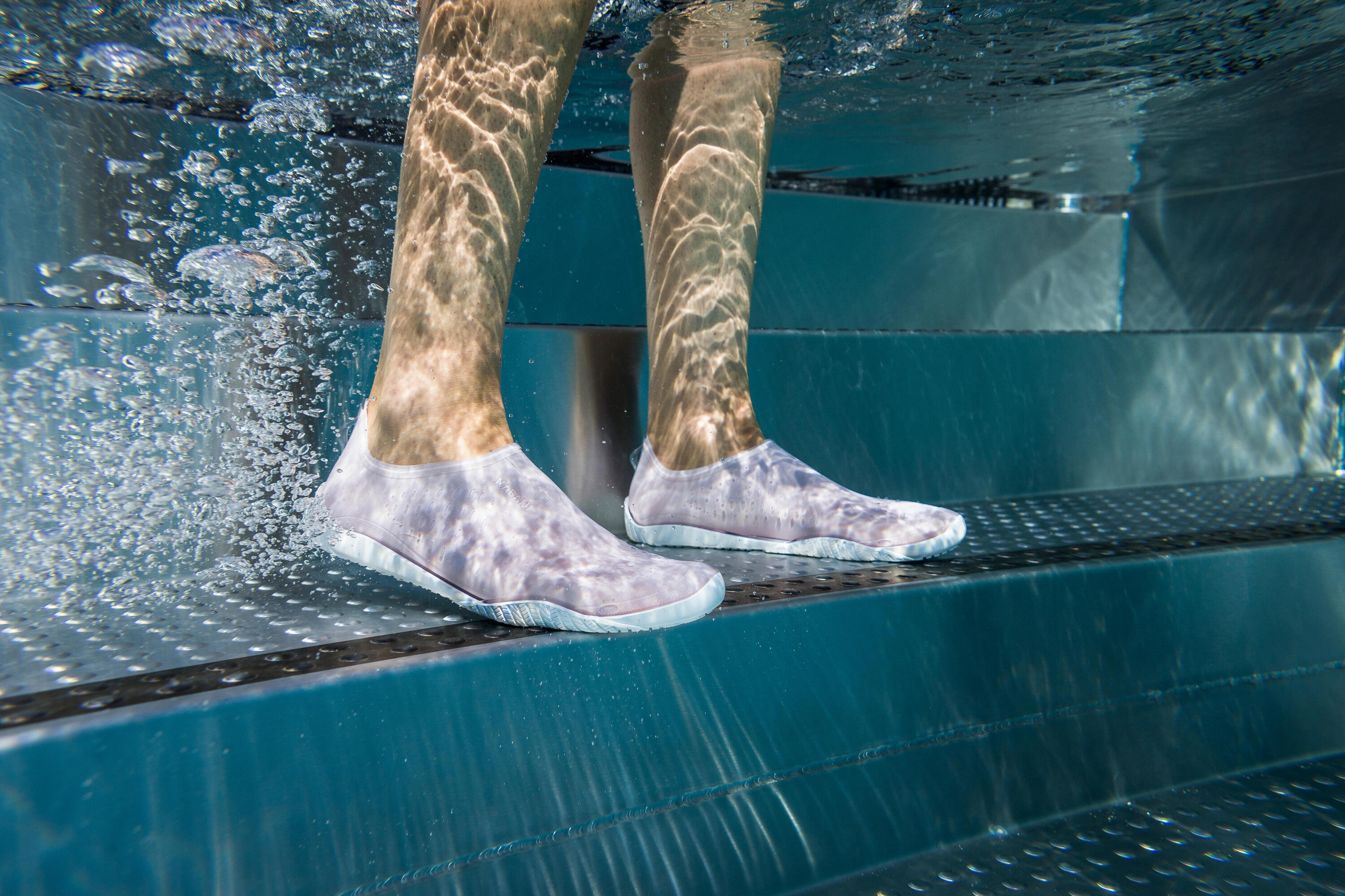 Calçado Aquático Aquabike/Hidroginástica Fitshoe Rosa claro 20/22