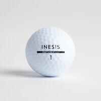 BOLAS GOLF x12 - INESIS DISTANCE 100 BLANCO