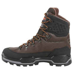 WATERPROOF AND DURABLE HUNTING BOOTS CROSSHUNT 900 - BROWN V2