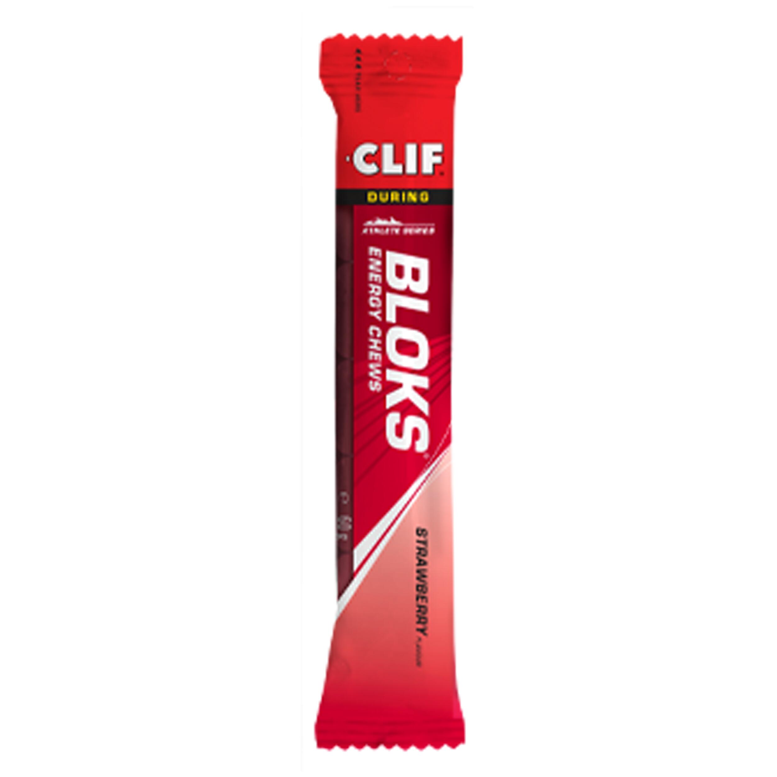 CLIF SHOT BLOKS Energy Gum (60 g) Strawberry