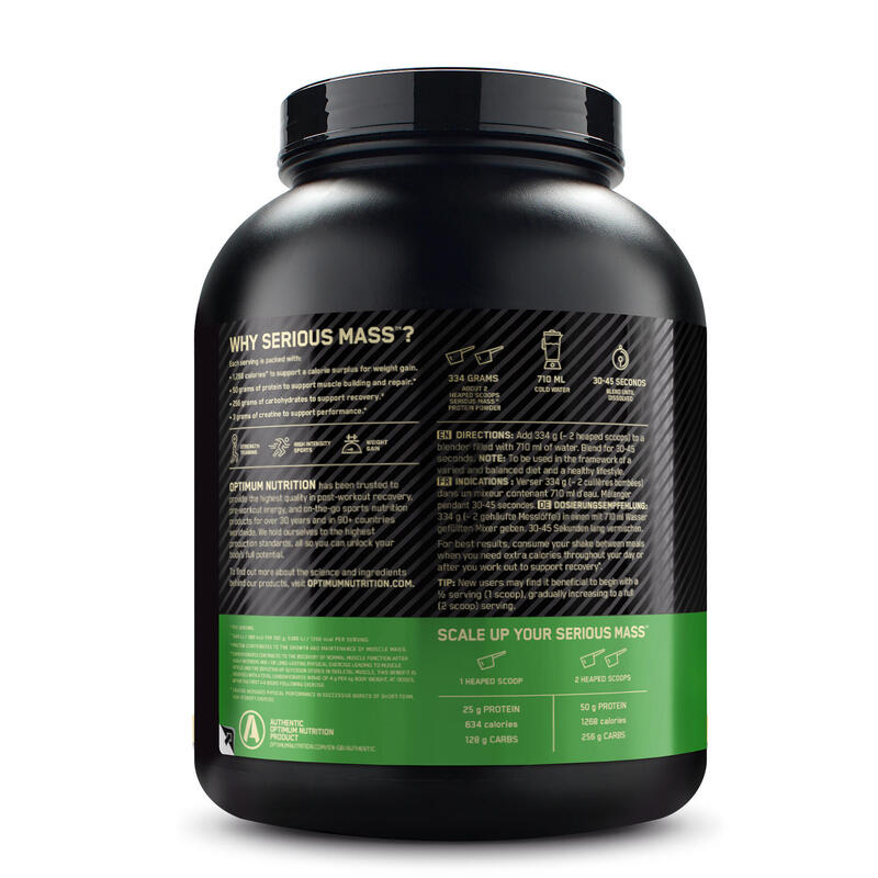 PROTEINA SERIOUS MASS vainilla 2,7 Kg