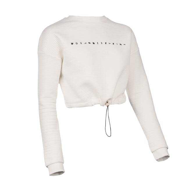 Buy Women'S Urban Dance Cropped Sweatshirt - White Online