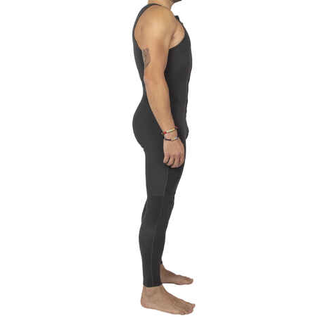 Vyriškas neopreno plaukimo kostiumas kanojų, baidarių ir irklenčių sportui, 2 mm