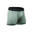 Stretch Cotton Fitness Boxer Shorts - Green