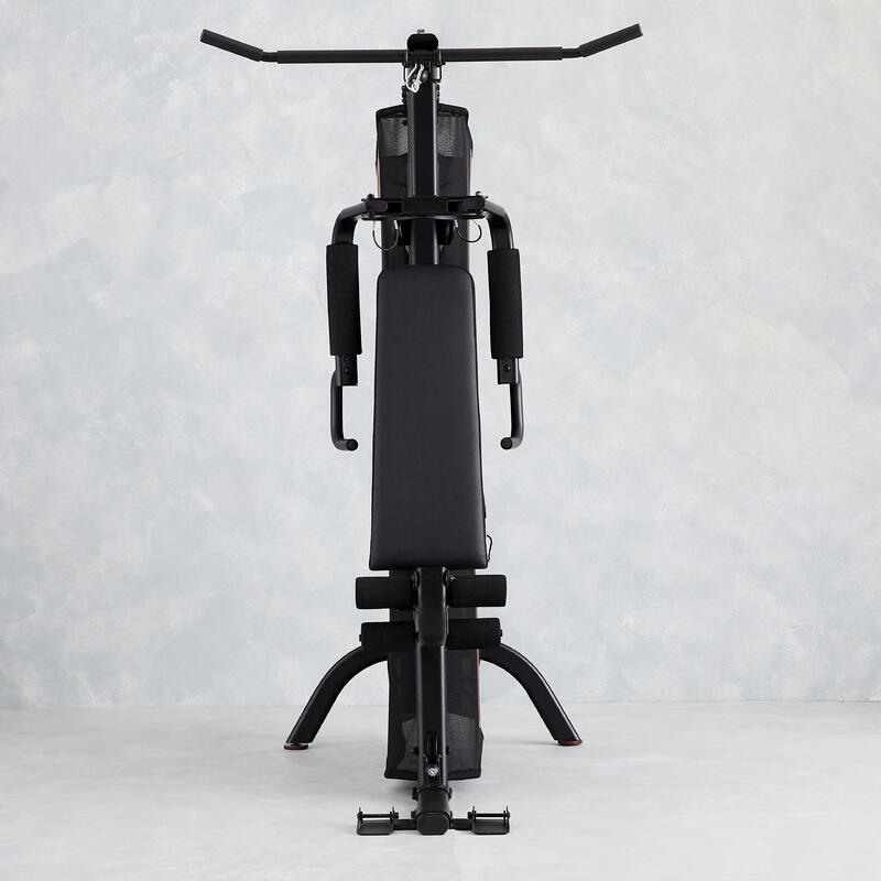 Compact Guided Weight Machine Home Gym 900 Decathlon