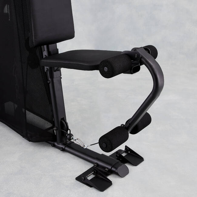 Compact Home Gym 900 Black Brown