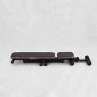 Fold-Down Incline Weights Bench with Leg Bar 500 Fold