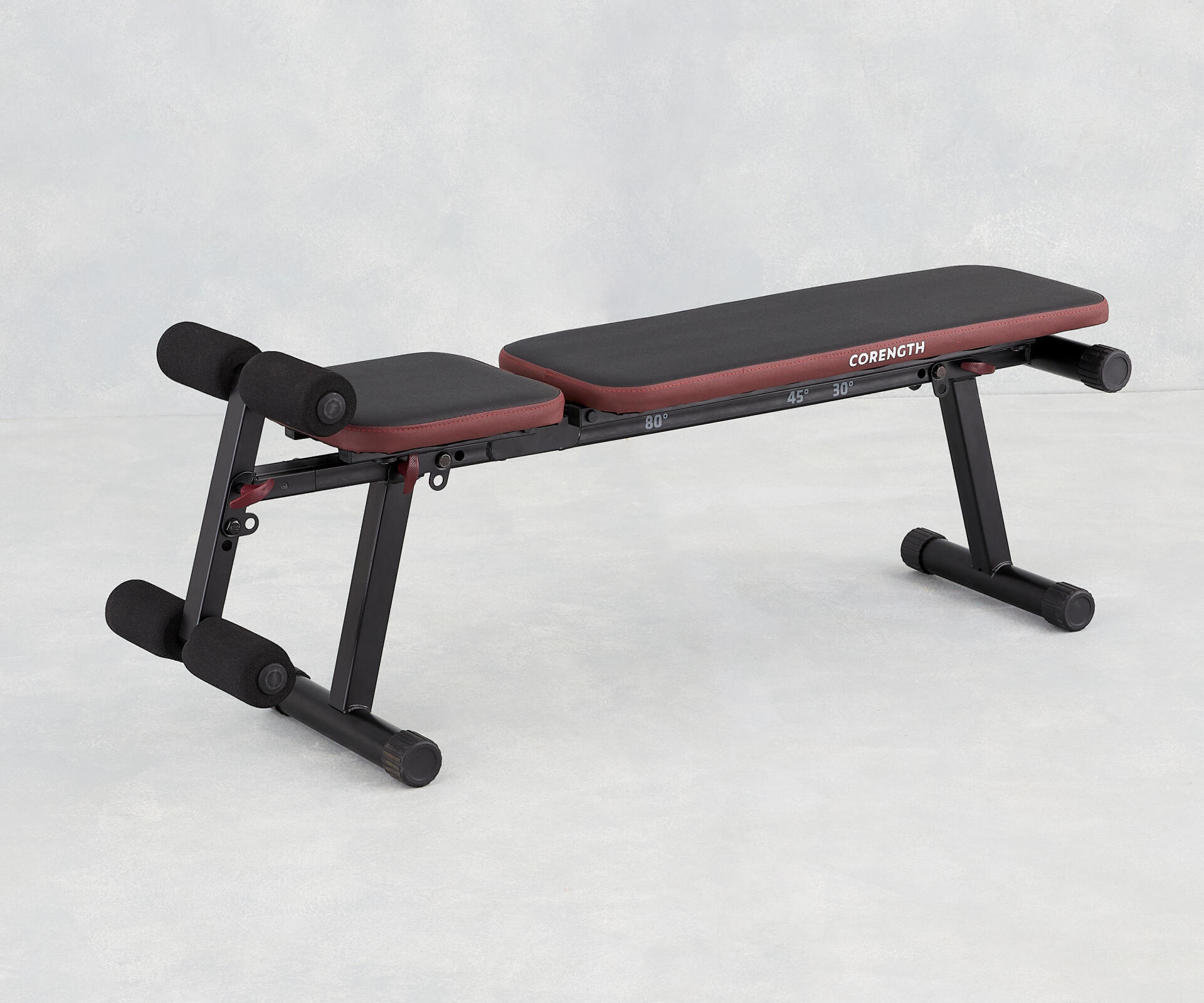 Fitness Various Abs Bench Exercises Beginner Level