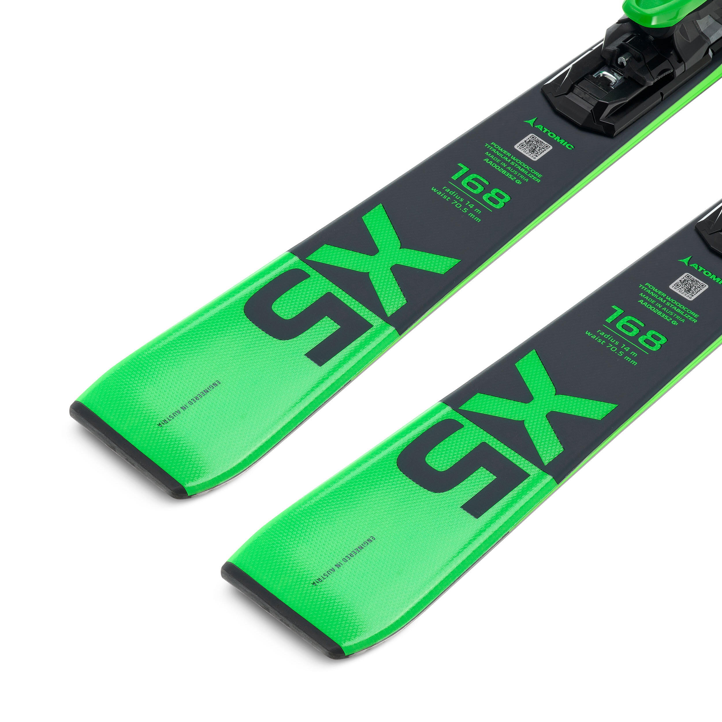 Men's Downhill Skis With Atomic Redster Binding X5 3/7