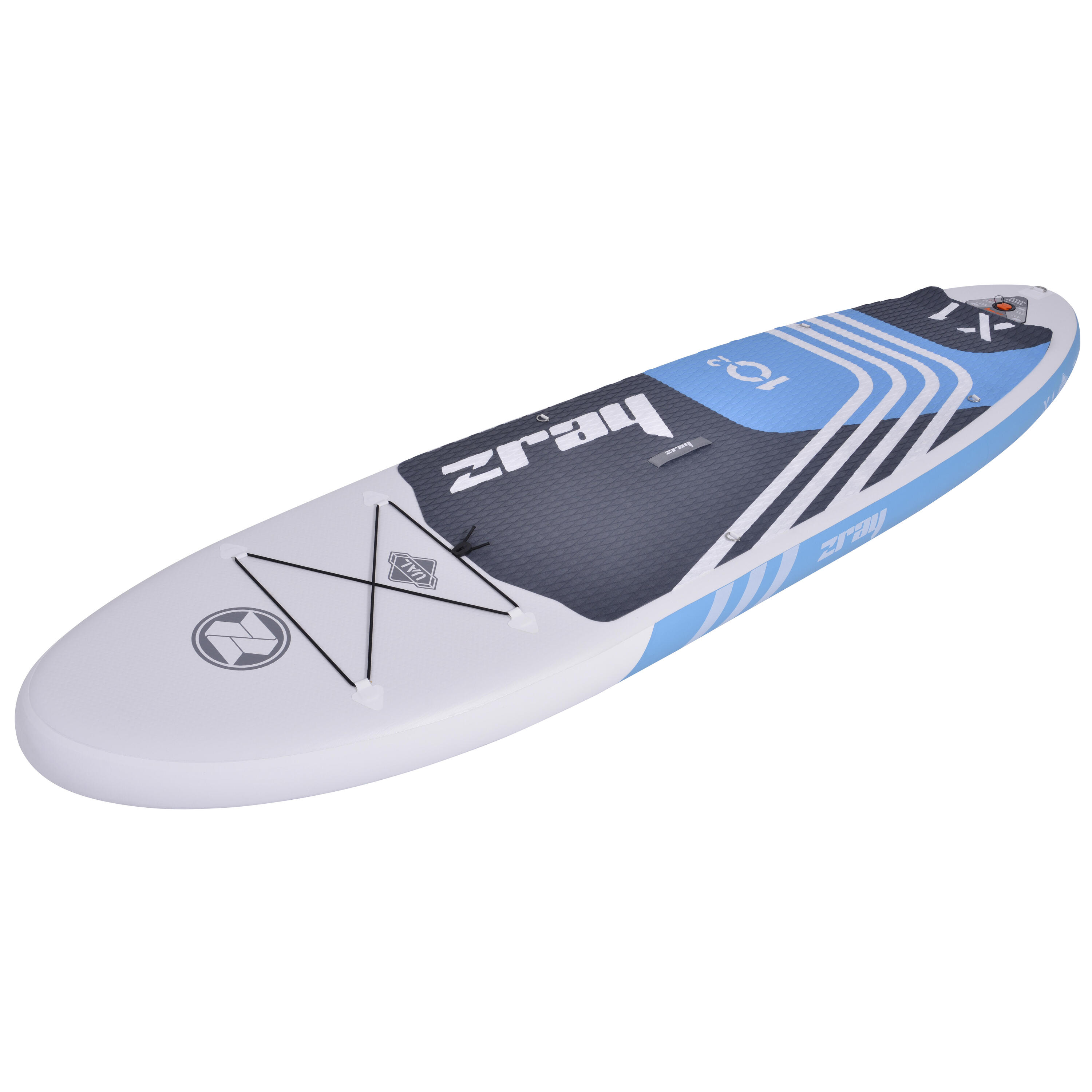 PACK (PLANCHE, POMPE, PAGAIE) STAND UP PADDLE GONFLABLE Zray SUP X-Rider X1 10'2 3/13