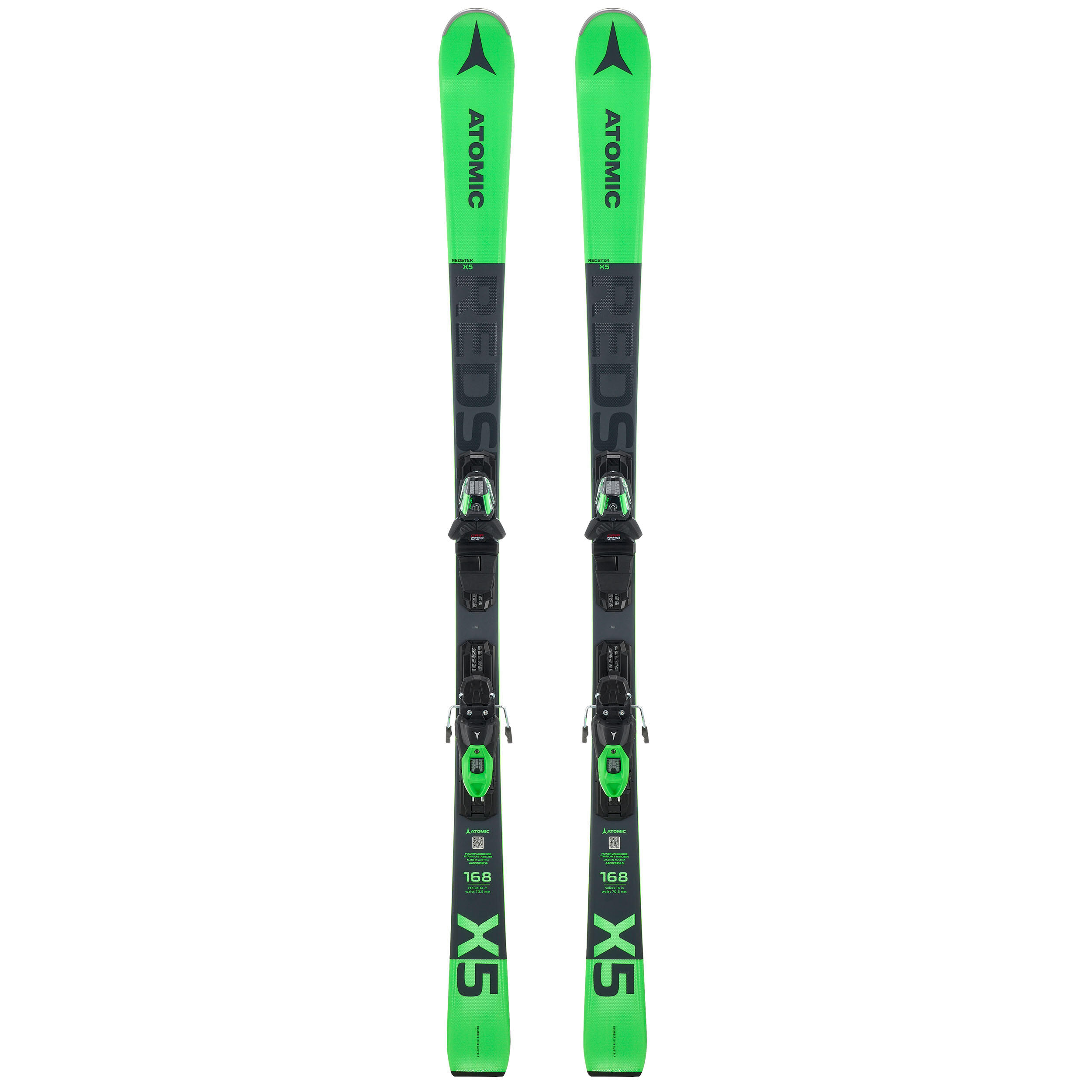 Men's Downhill Skis With Atomic Redster Binding X5 1/7
