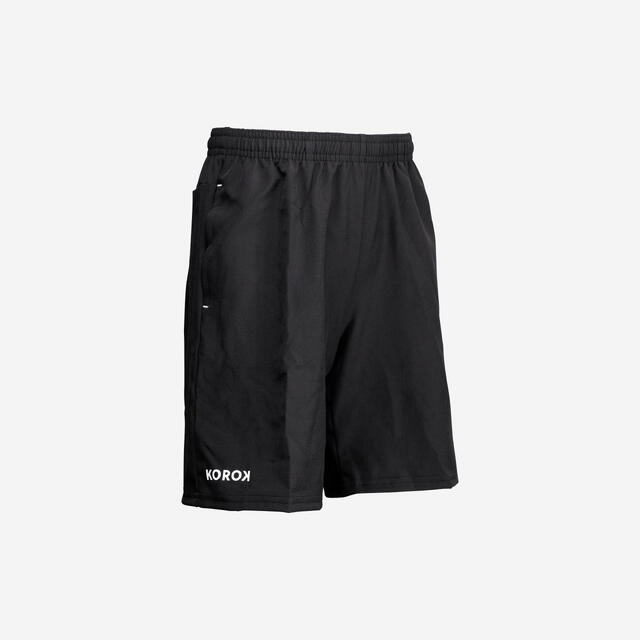 Jungen Hockey Shorts - FH500 schwarz