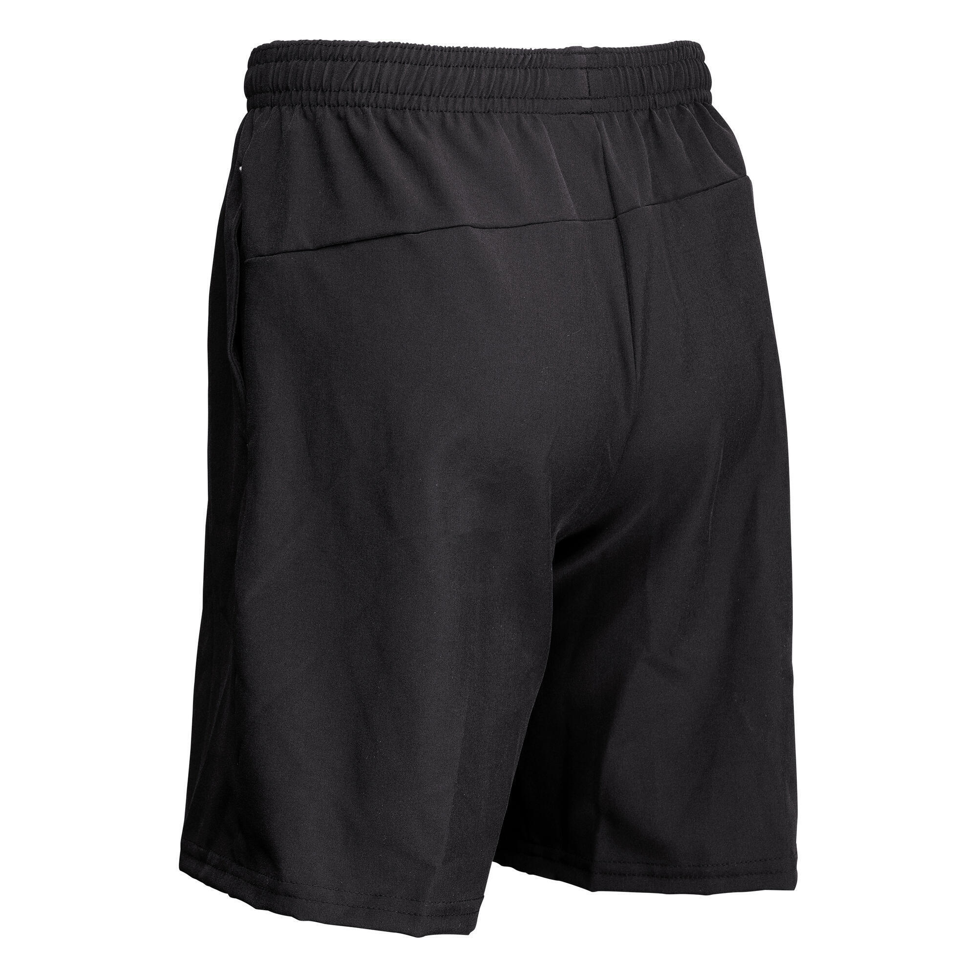 Pantaloncini da hockey FH500 da ragazzo, nero