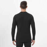Men's Warm, Comfortable Thermal Skiing Base Layer 100 -  Black